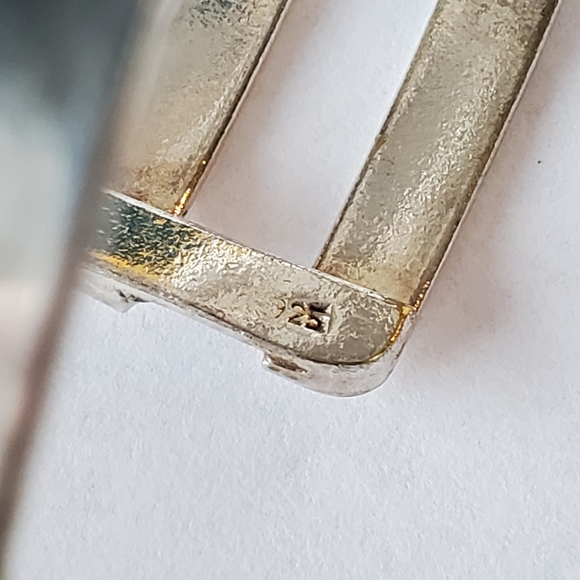 Silver 925 bracelet bangle - Picture 4 of 4